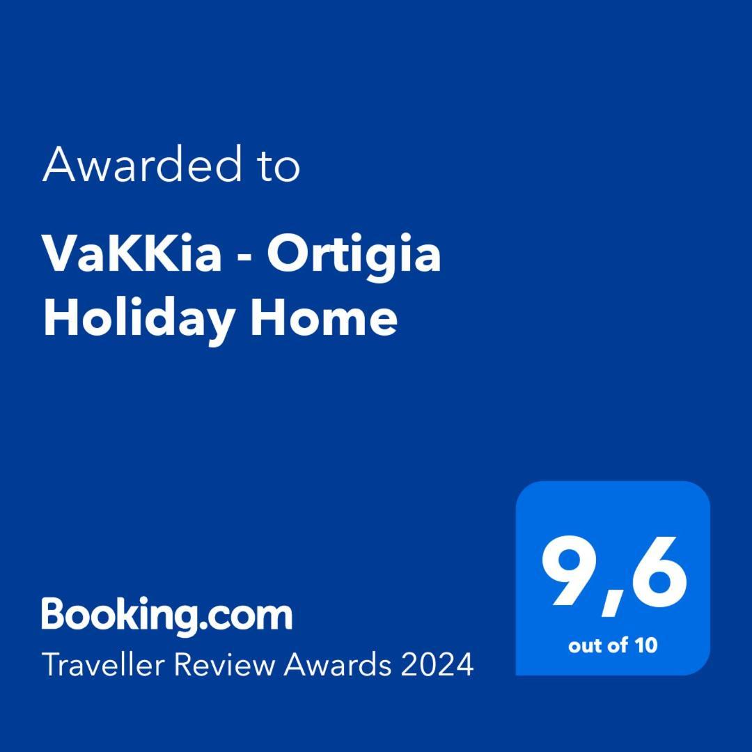 Vakkia - Ortigia Holiday Home Syracuse Exterior photo